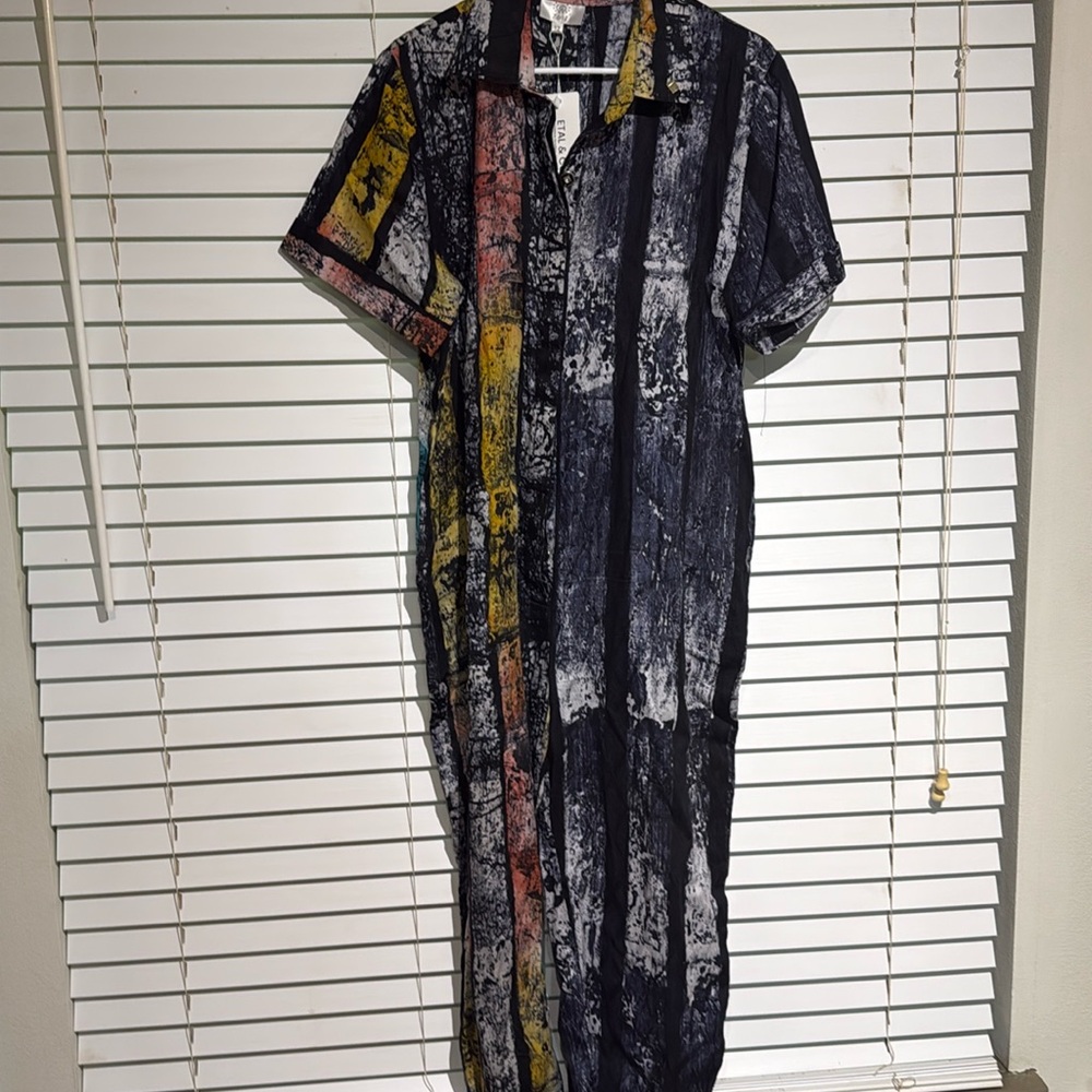 Multiple color jumpsuit size 12